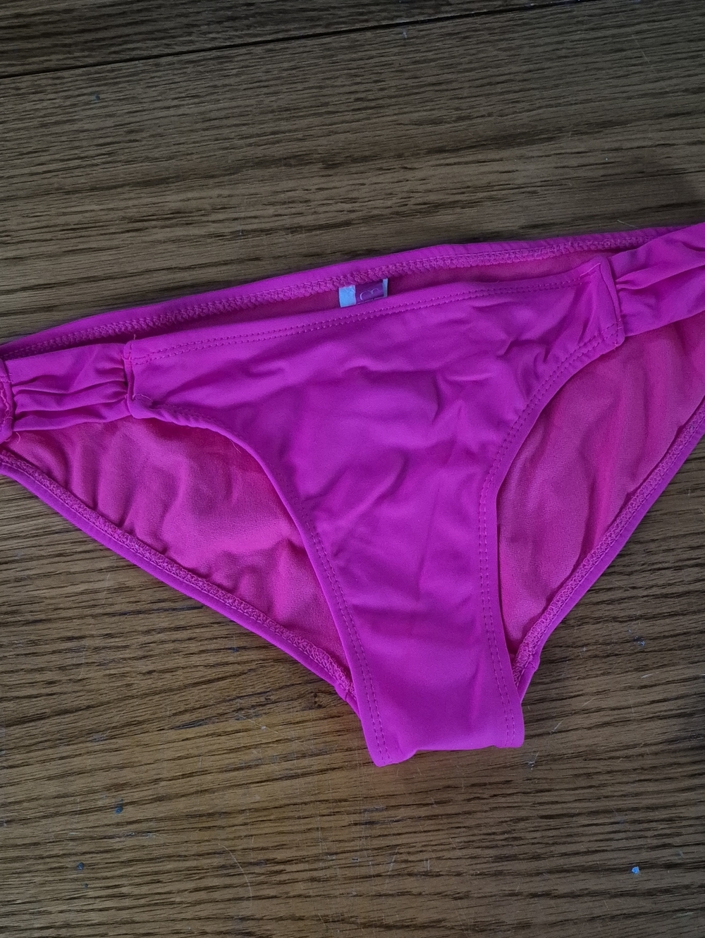 OP Classic High-Cut Pink Bikini Bottom — Women's Swim Brief
